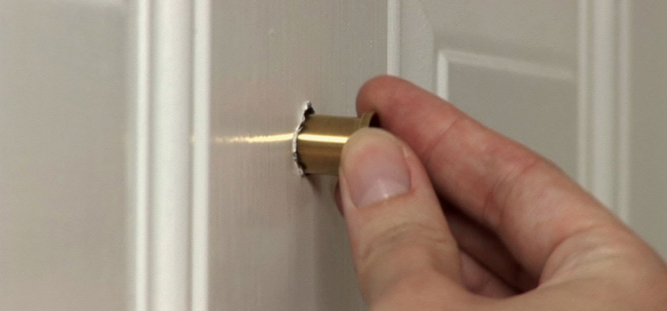 peephole door repair in Palm Valley